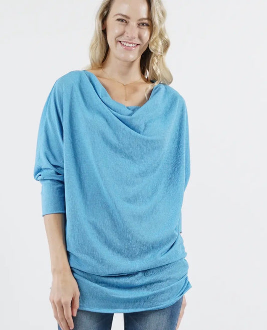 SARA PLUS SIZE FLOWY TOP