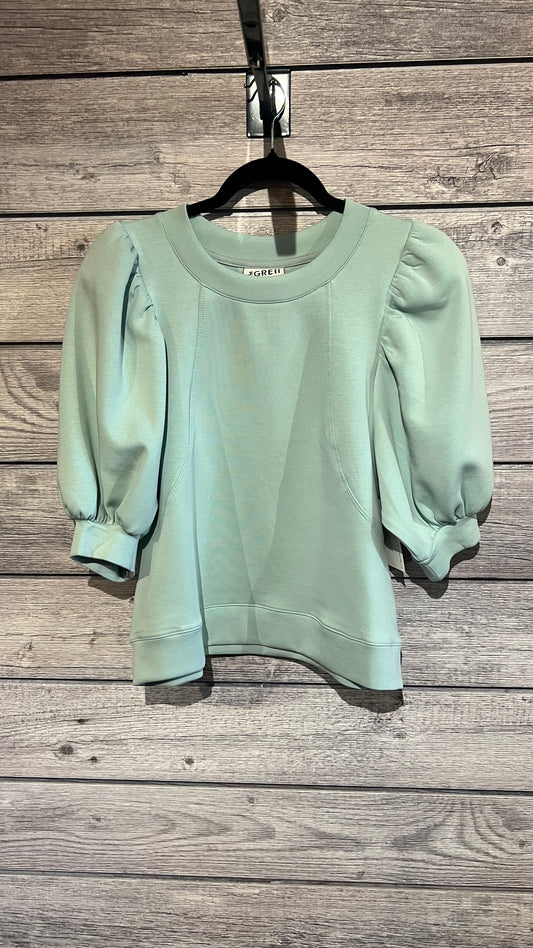 Mint Puff Sleeve
