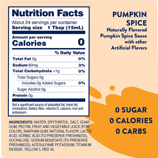 PUMPKIN SPICE SAUCE 12OZ