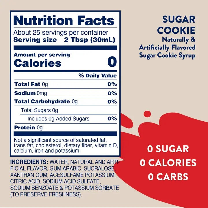 SUGAR COOKIE 25 OZ