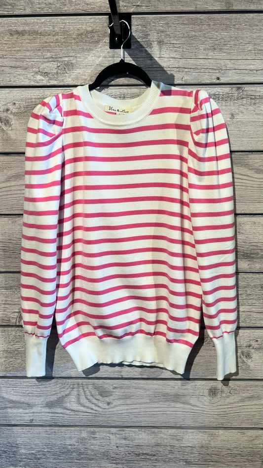 AURORA PUFF SLEEVE CREW NECK