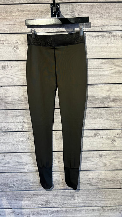 FAUX PANTY HOSE LINED LEGGINGS W