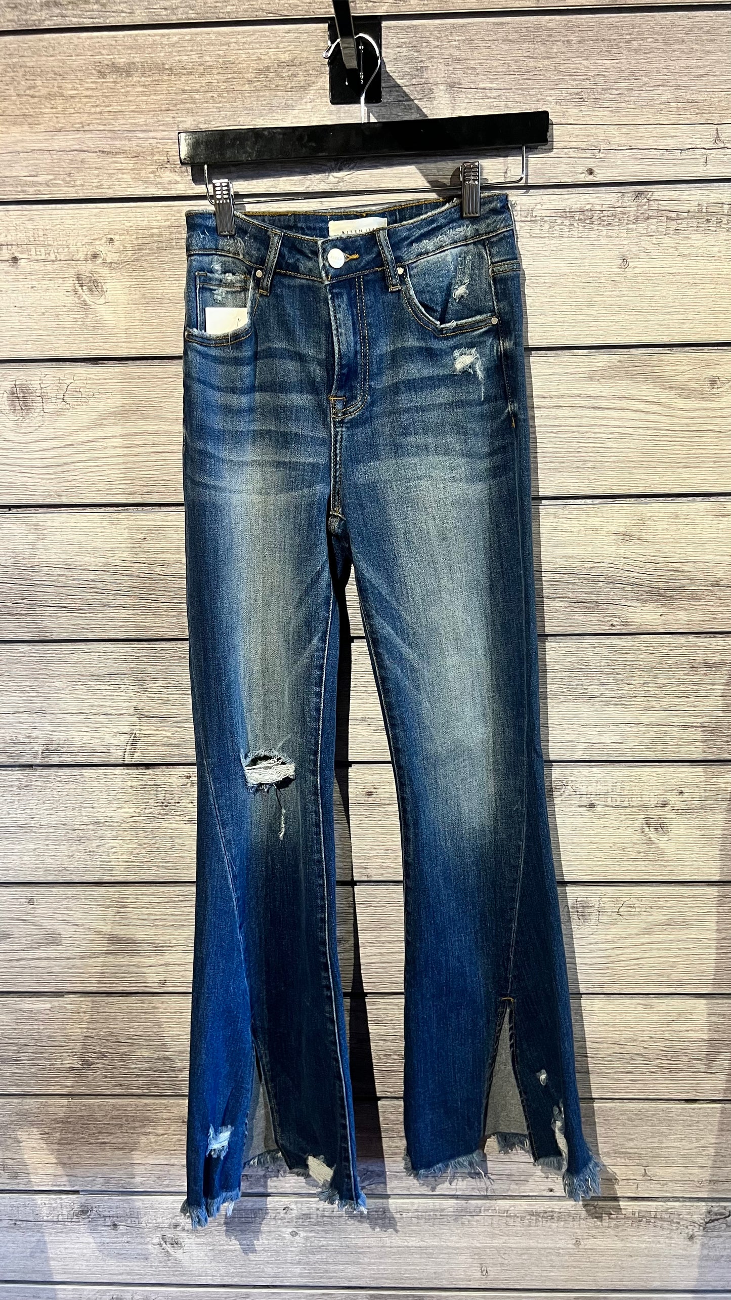 Risen Front Slit Flare