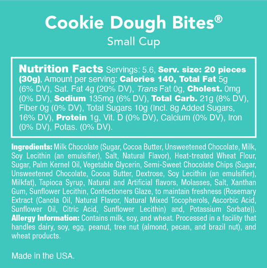 COOKIE DOUGH BITES