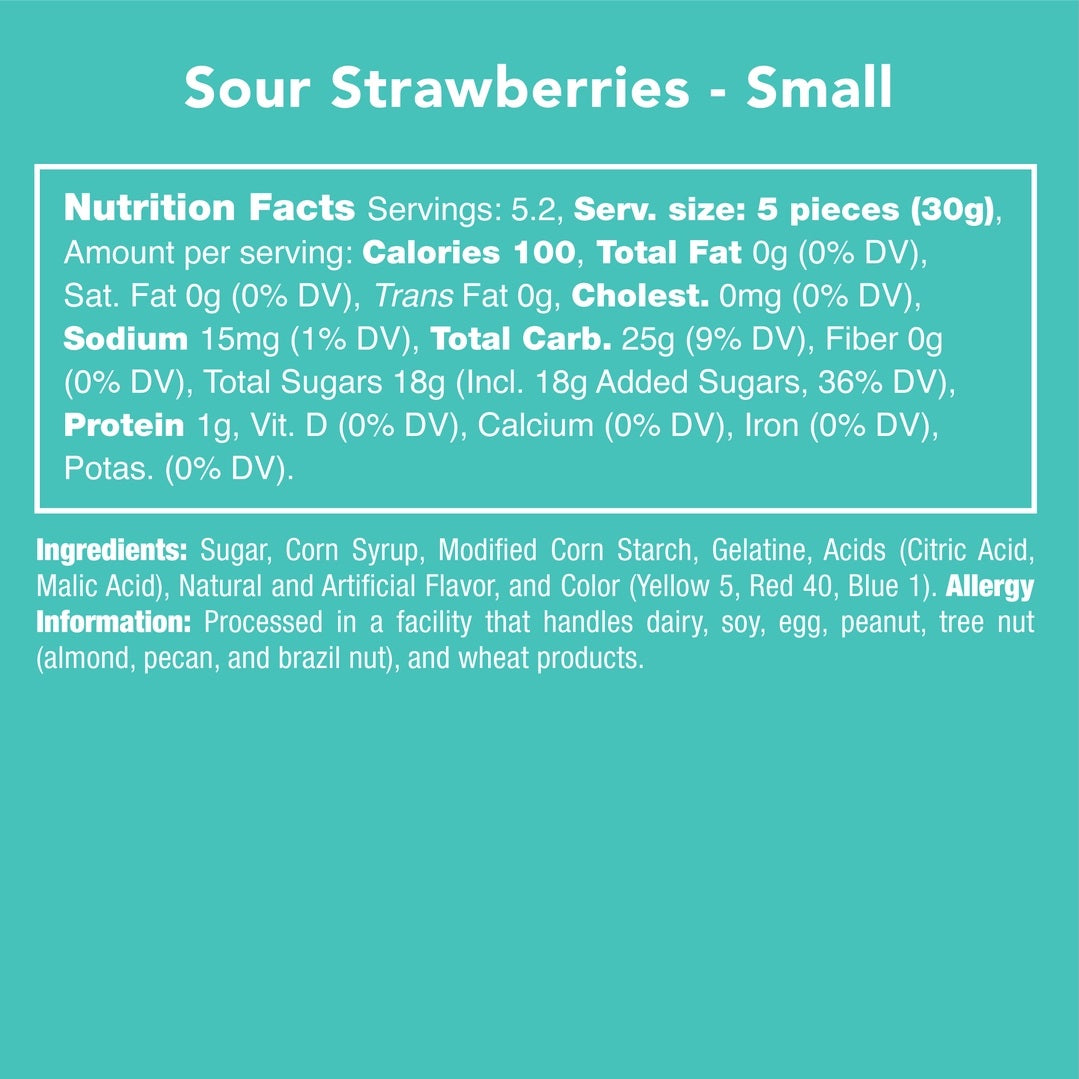SOUR STRAWBERRIES