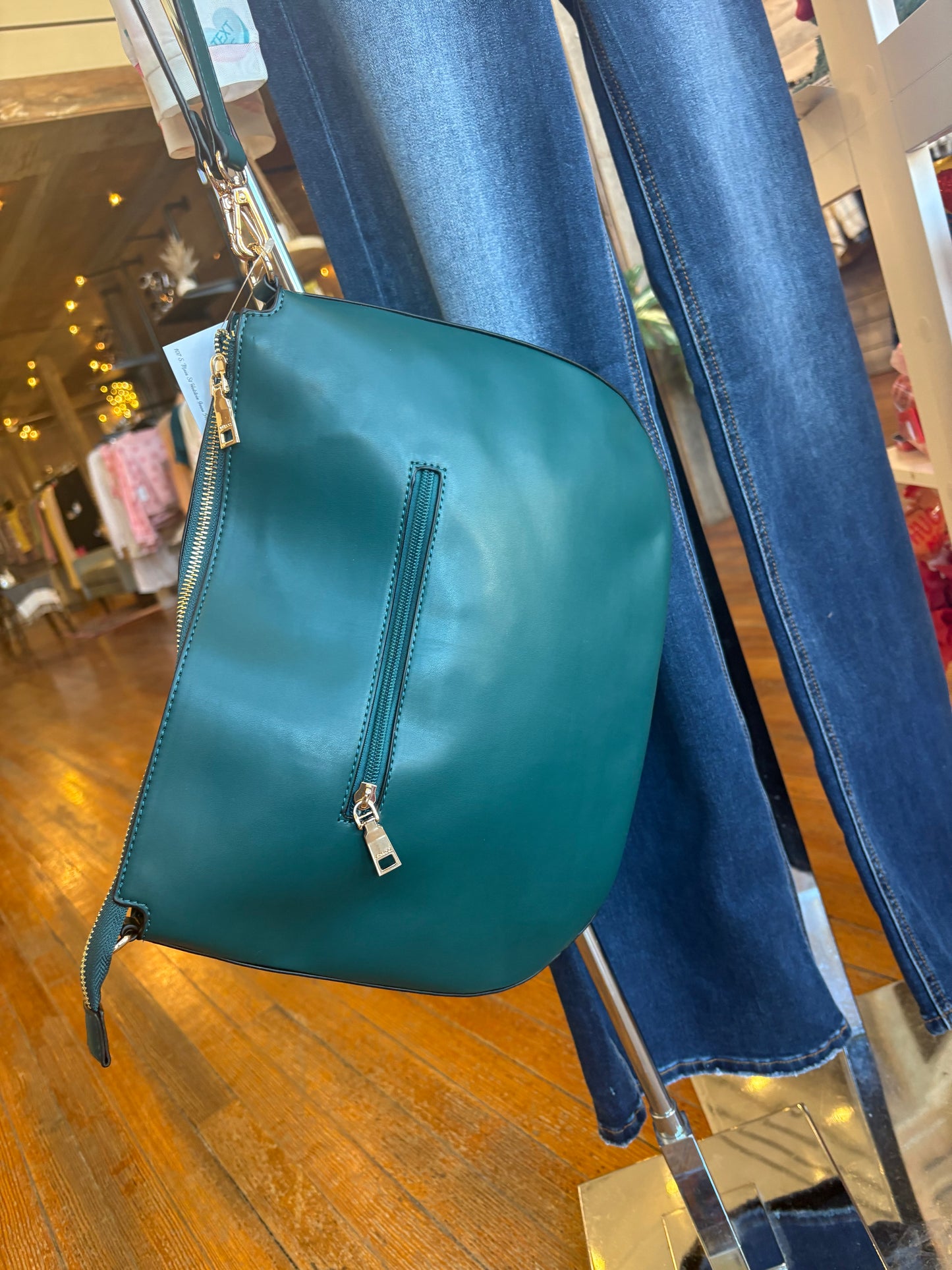 AURELIA STUDDED HOBO CROSSBODY