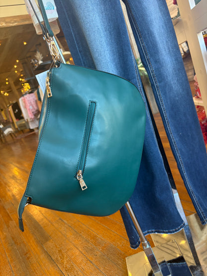 AURELIA STUDDED HOBO CROSSBODY
