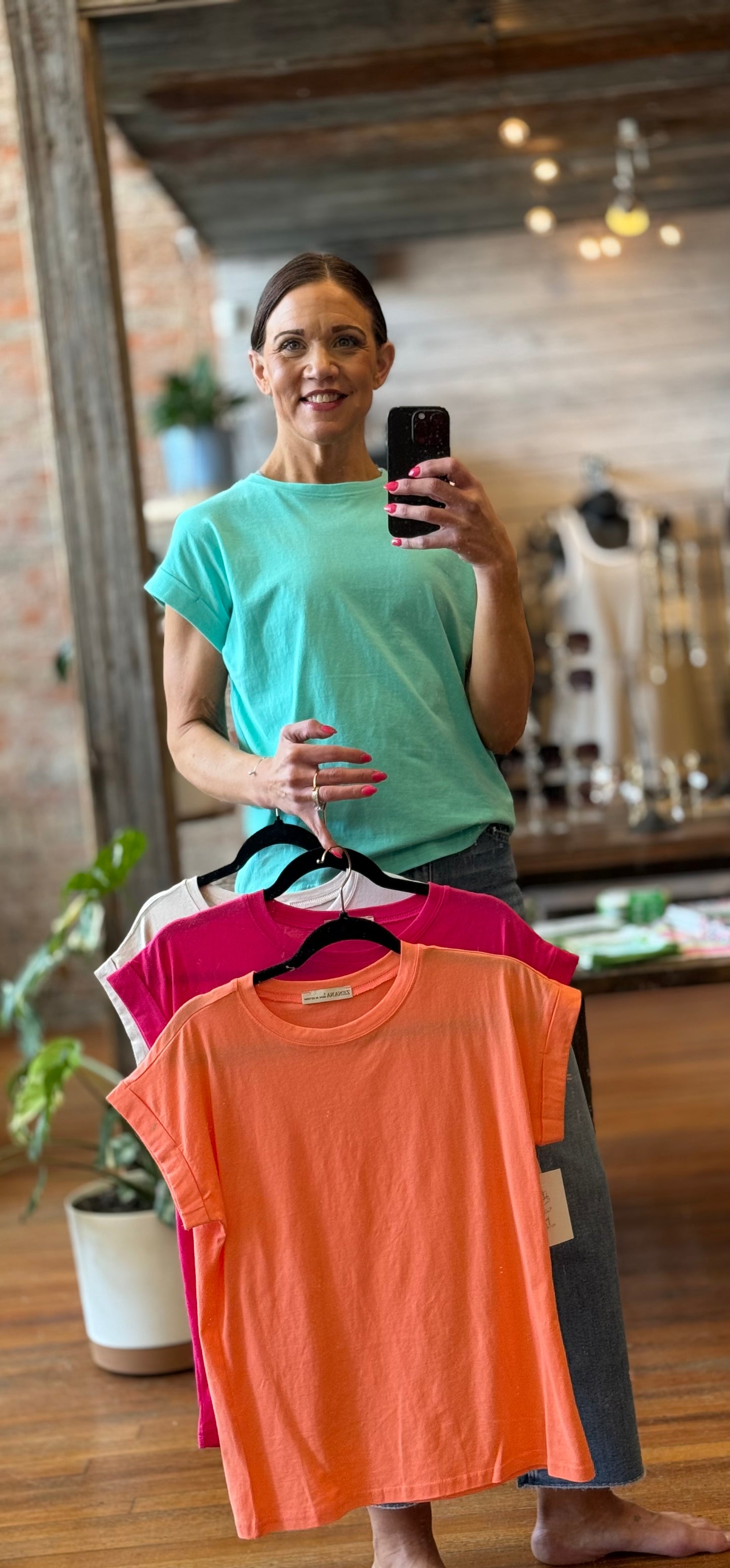 APRICOT TEE