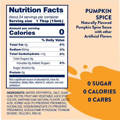 PUMPKIN SPICE SAUCE 12OZ