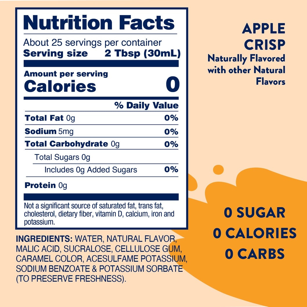 APPLE CRISP 25 OZ