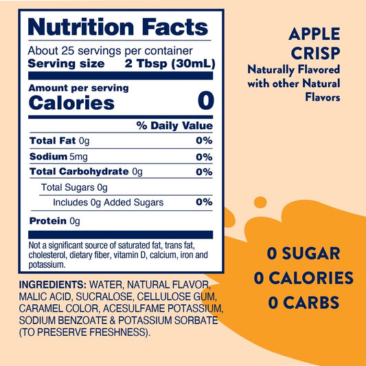APPLE CRISP 25 OZ