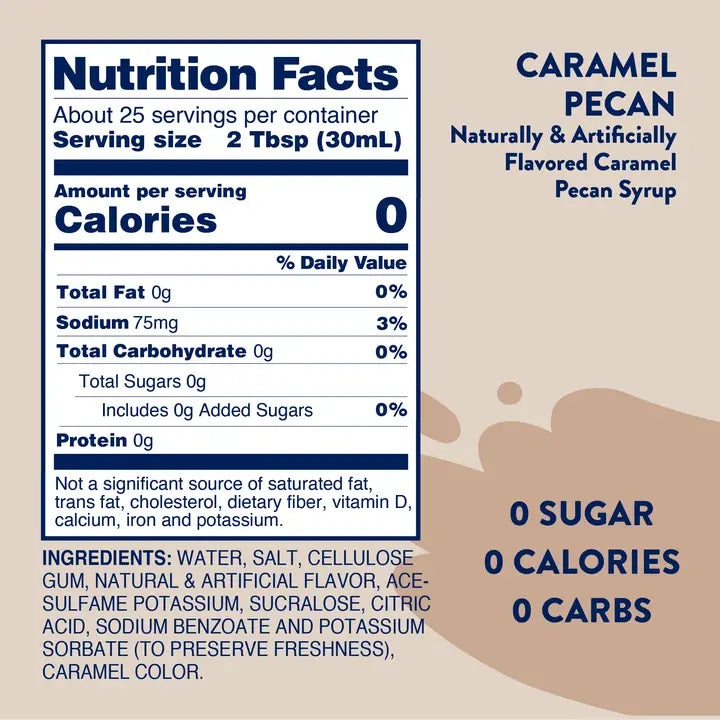 CARAMEL PEACAN 25OZ