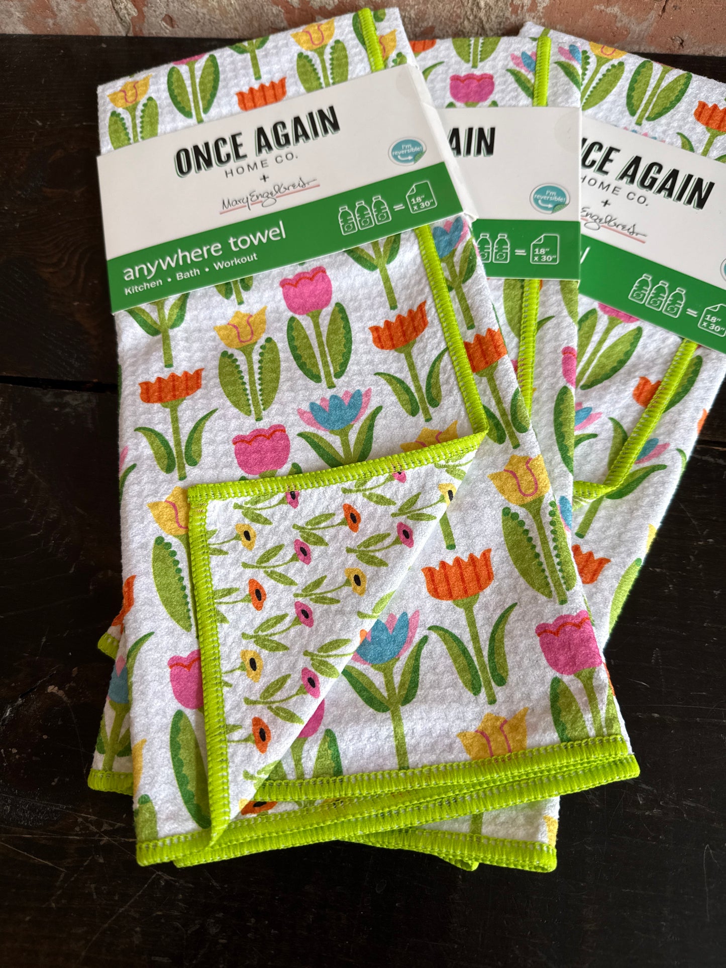 TULIPS DISH TOWEL
